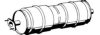 ISUZU 94171545 Middle Silencer